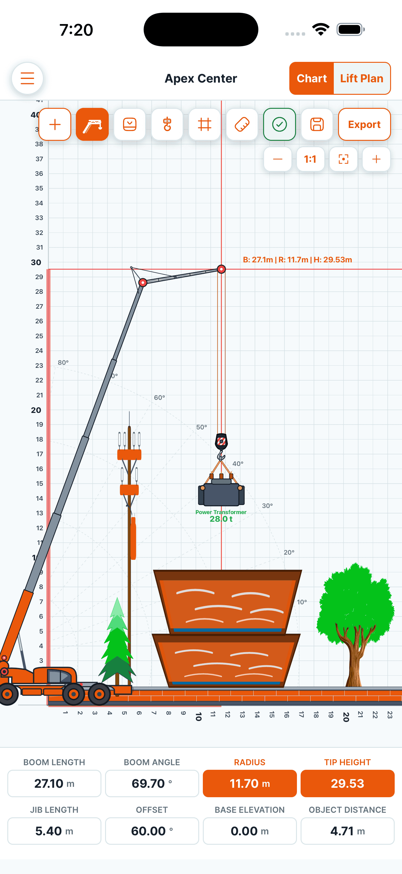 Range Chart mockup preview